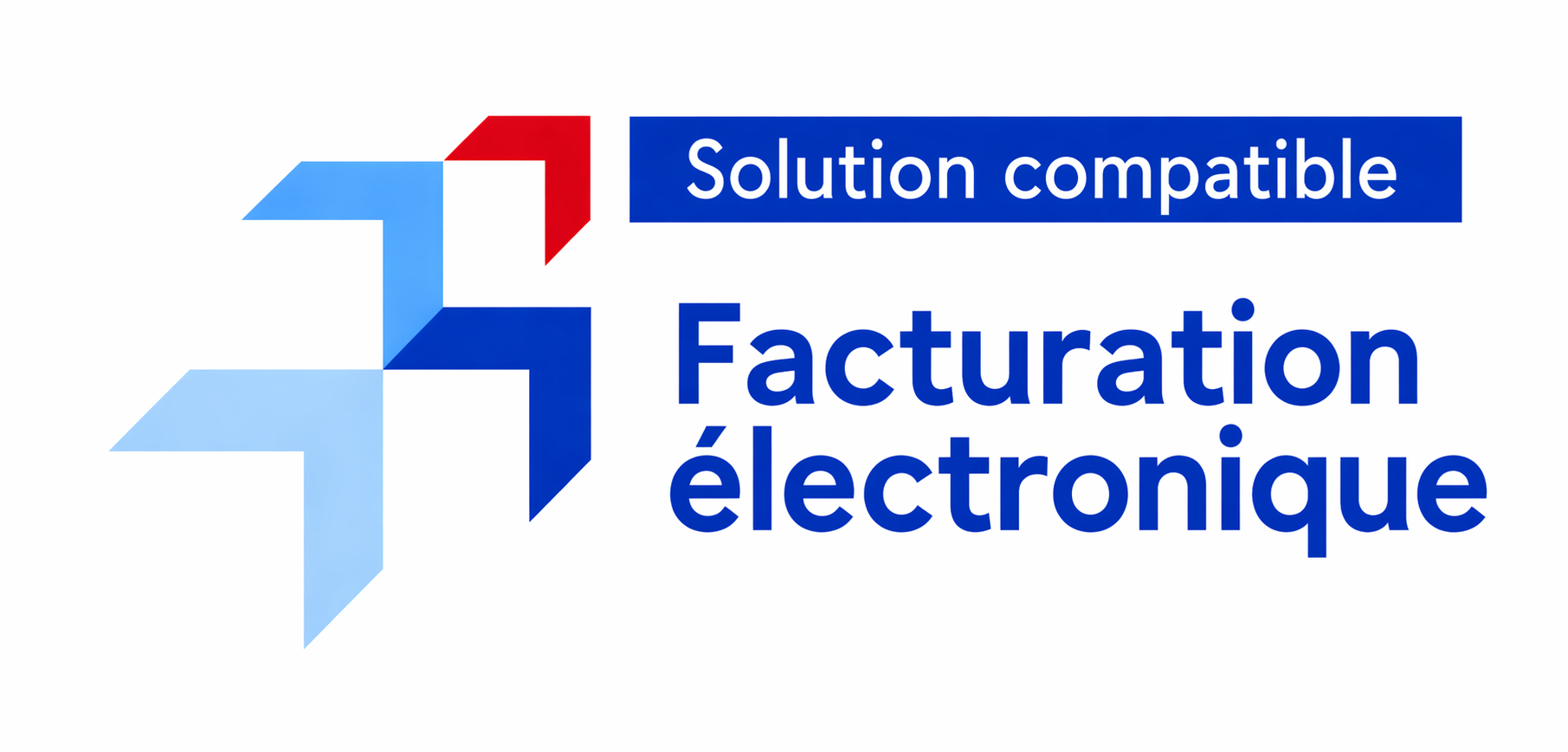 Logo solution compatible facturation électronique